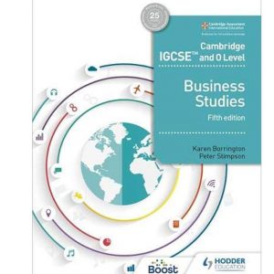 Cambridge IGCSE and O Level Business Studies 5th edition