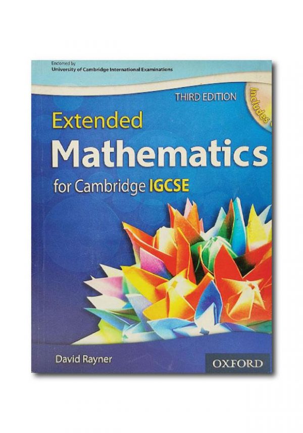 EXTENDED MATHEMATICS FOR CAMBRIDGE IGCSERG STUDENT BOOK (EXTENDED)